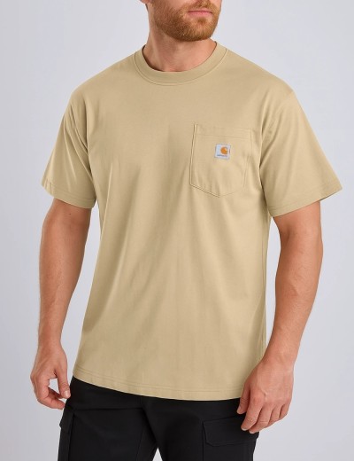 Tričko Carhartt K87 Heavyweight Pocket S/S