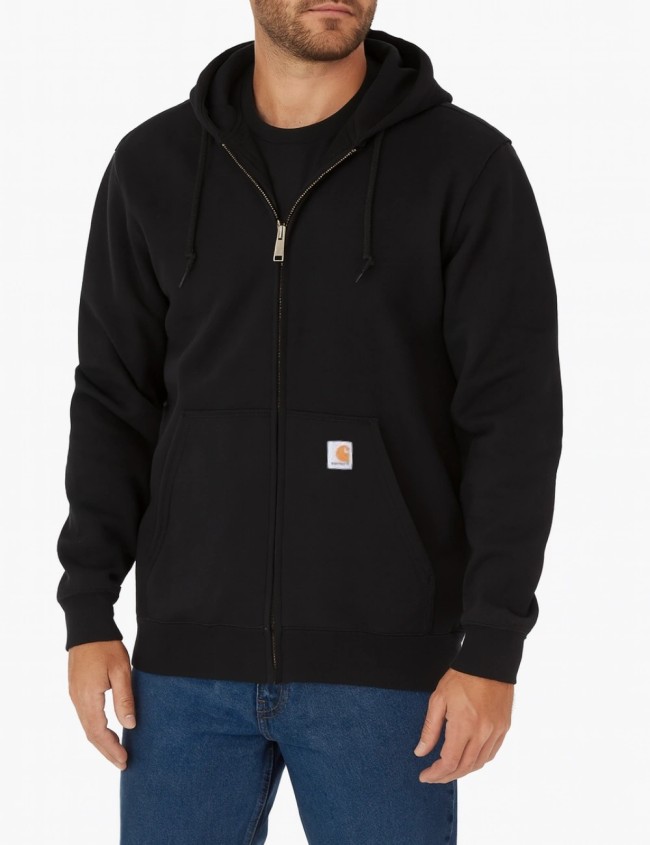 Pracovná mikina s kapucňou na zips Carhartt K122 MIDWEIGHT ZIP