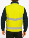 Reflexná pracovná bunda s odopínateľnými rukávmi Sir Safety