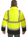 Zateplená reflexná pracovná bunda Sir Safety Motorway 4v1