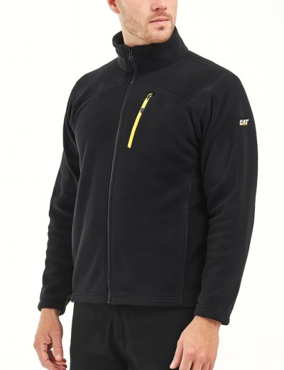 Pracovná flísová mikina CAT Essential FZ Fleece