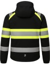 Reflexná softshellová mikina Bosafety Topek C1
