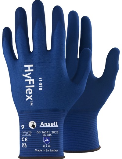 Pracovné rukavice Ansell 11-818 HyFlex