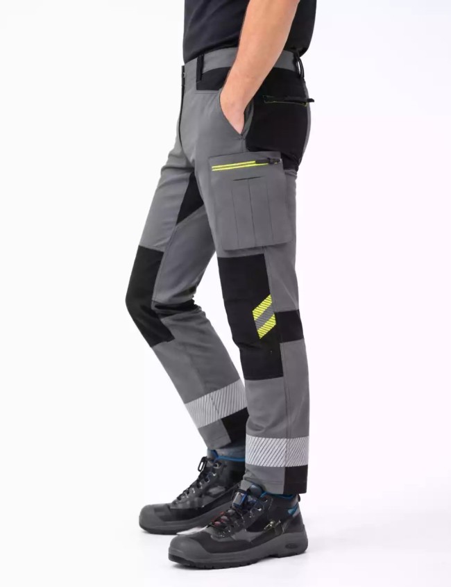 Elastické pracovné nohavice Bosafety Tension TR