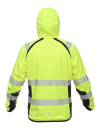 Reflexná softshellová bunda Bosafety Topek C2