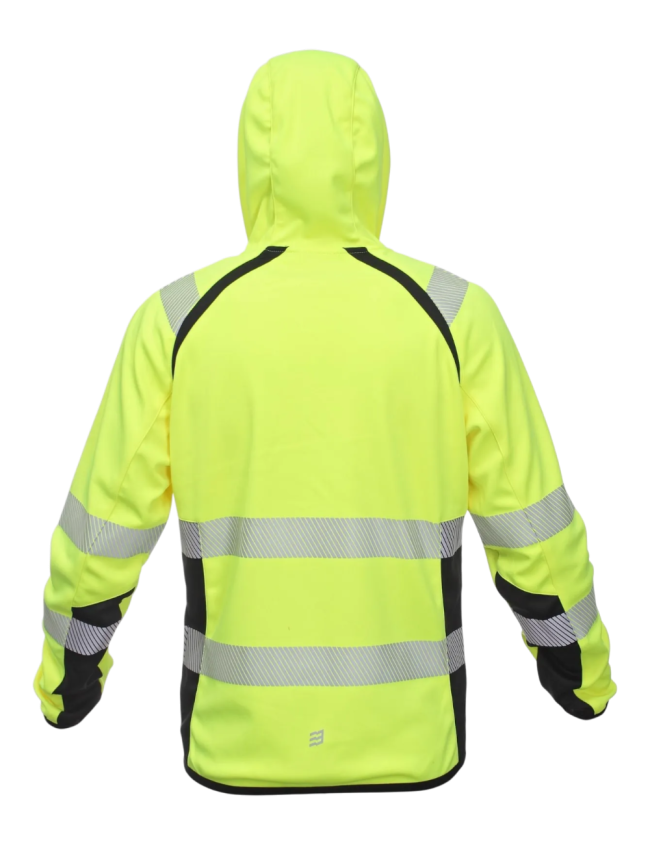 Reflexná softshellová bunda Bosafety Topek C2