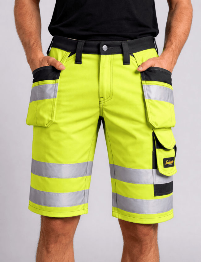 Pracovné kraťasy Snickers Workwear 3033 Hi-Vis