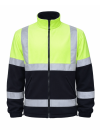 Reflexná fleecová bunda BoSafety Fleece C2 Hi-Vis