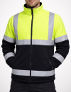 Reflexná fleecová bunda BoSafety Fleece C2 Hi-Vis