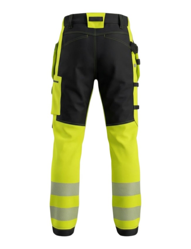 Reflexné pracovné nohavice BoSafety Tension Pro C2