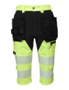 Reflexné pracovné 3/4 nohavice BoSafety MASHUP PLUS