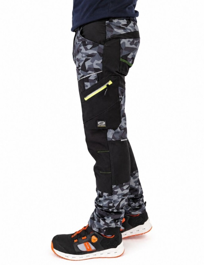Pracovné nohavice SIR Gemini Camo