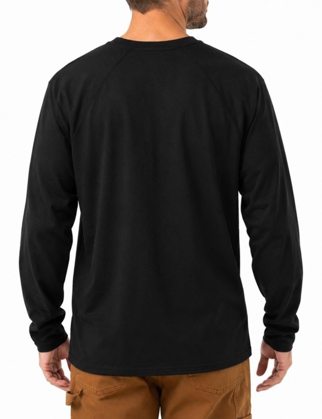Pracovné tričko s dlhým rukávom Carhartt Midweight Pocket
