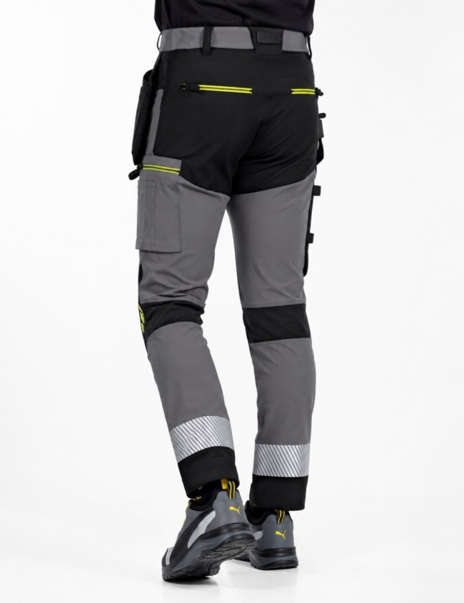 Elastické pracovné nohavice Bosafety Tension Plus | Balticworkwear.sk