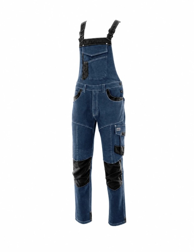 Džínsy Sara Workwear RODEO JEANS s montérkami
