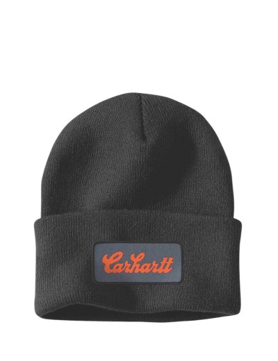 Zimná čiapka Carhartt Script Patch