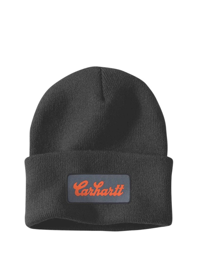 Zimná čiapka Carhartt Script Patch