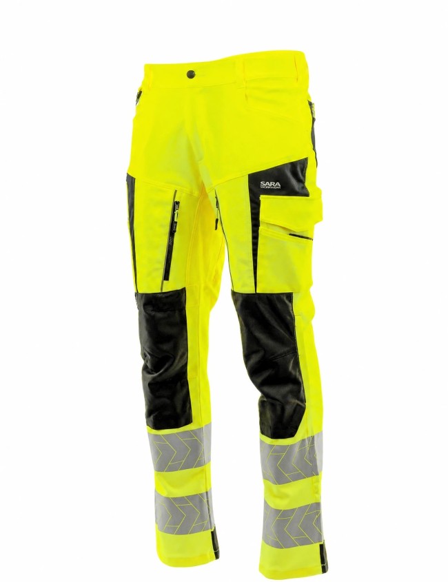 Pracovné nohavice Sara Workwear Road Worker COMFORT