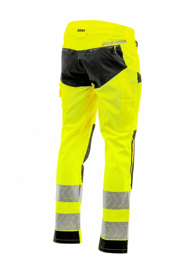 Pracovné nohavice Sara Workwear Road Worker COMFORT