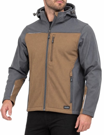Pracovná mikina Sara Workwear SOFTSHELL COMFORT+