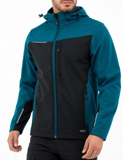 Pracovná mikina Sara Workwear SOFTSHELL COMFORT+