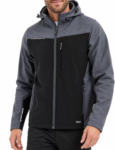 Pracovná mikina Sara Workwear SOFTSHELL COMFORT+