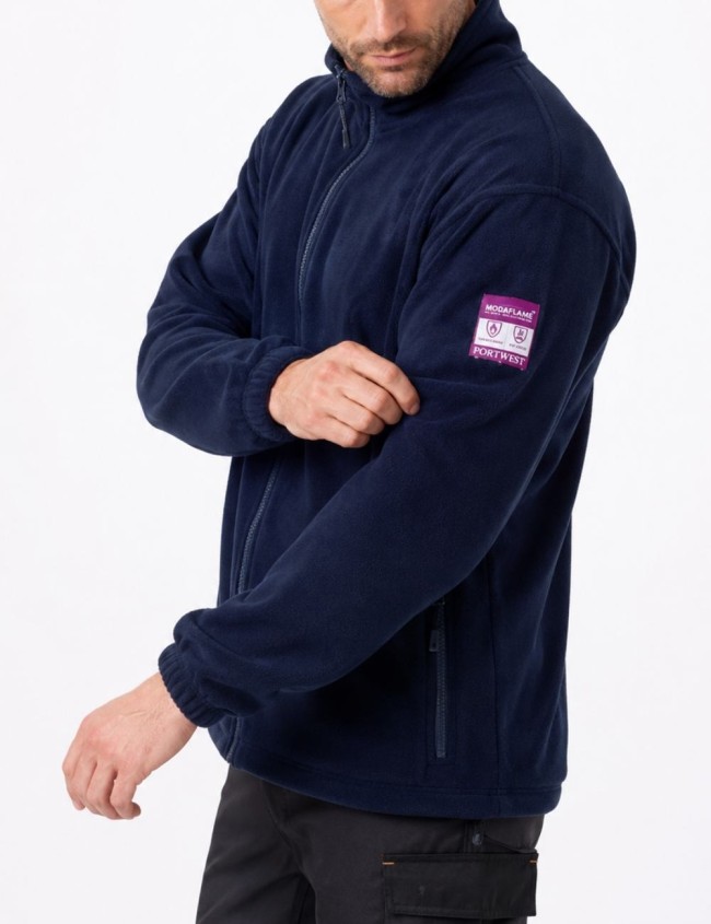 Nehorľavá fleecová mikina Portwest FR30 | Balticworkwear.sk