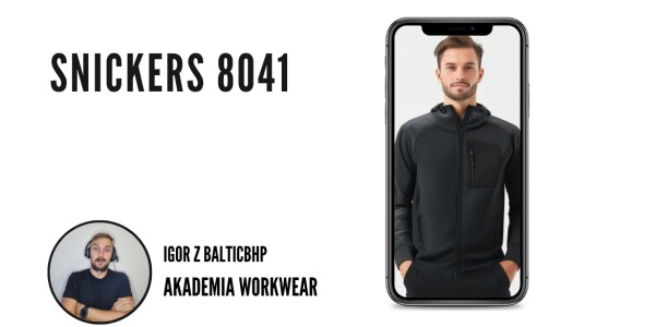 Nová mikina Snickers Workwear 8041, nové farby a osviežený dizajn